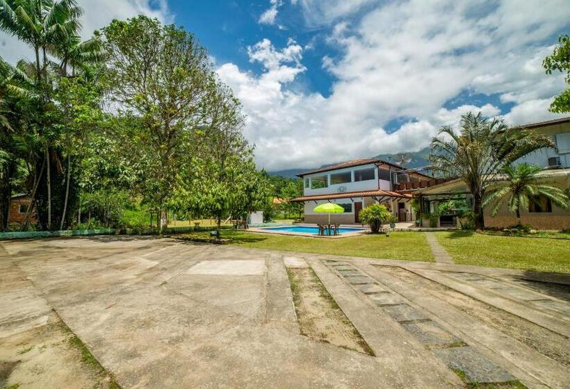 디럭스 트리플 룸, Pousada Cantinho Do Sossego Paraty Tem Piscina Com Vista Pra Montanha, Salão De Jogos, Café Da Manhã