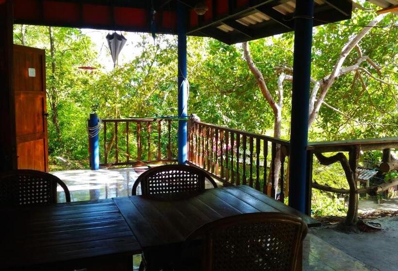 스탠다드 방갈로 침실 2개, Golden Beach Resort Koh Phangan