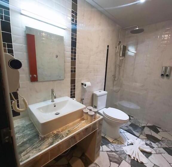 정원 전망 4인용 스탠다드 룸, Khong Chiam Orchid Riverside Resort
