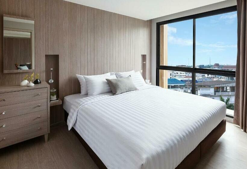 آپارتمان 1 خوابه با بالکن, Madera Residence Sriracha