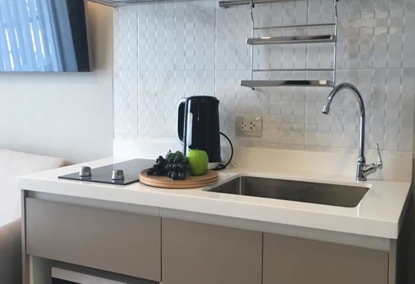 آپارتمان 1 خوابه با بالکن, Madera Residence Sriracha