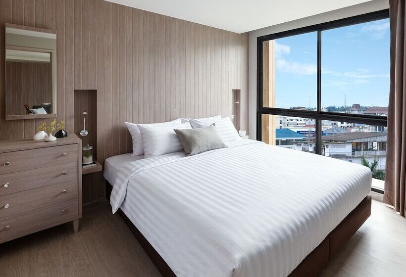آپارتمان 1 خوابه با بالکن, Madera Residence Sriracha