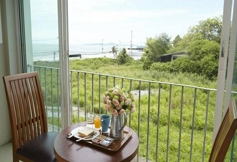 غرفة ديلوكس مطلّة علي البحر, Kp Seaview Jomtien