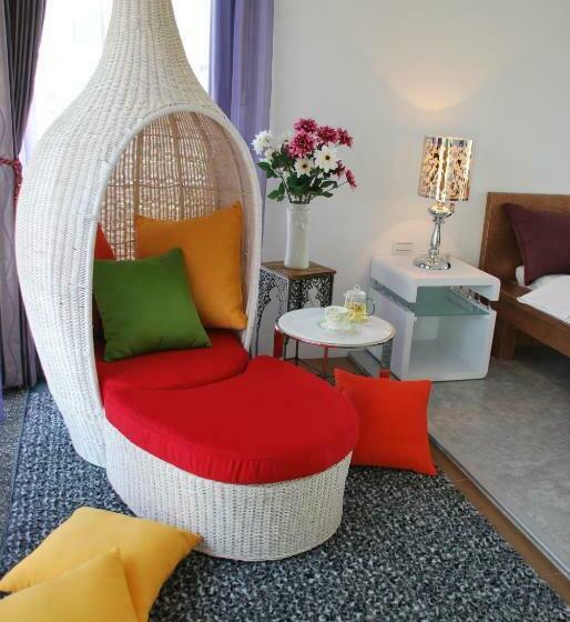 ویلای یک اتاق خوابه با استخر شنا, Lotus Hostel Beicheng Zhuang