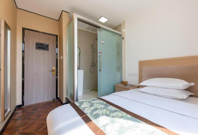 اتاق سوپریور, East Sacred Hotel ᴸᴱo   Foreign Accept   Two Minutes Walk To Subway 丨tourism Service English Speakin