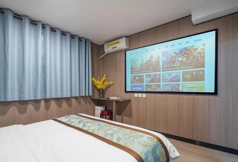 اتاق لوکس, East Sacred Hotel ᴸᴱo   Foreign Accept   Two Minutes Walk To Subway 丨tourism Service English Speakin