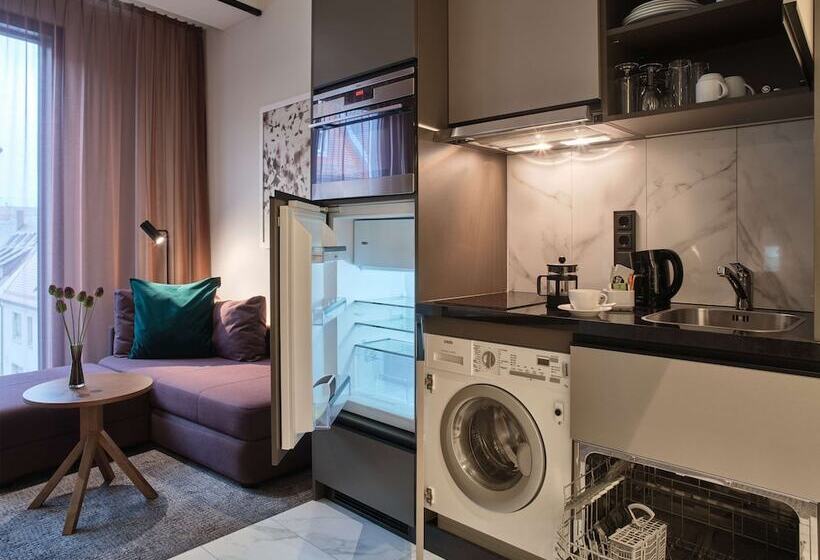 Студия Deluxe, Adina Apartment Hotel Nuremberg