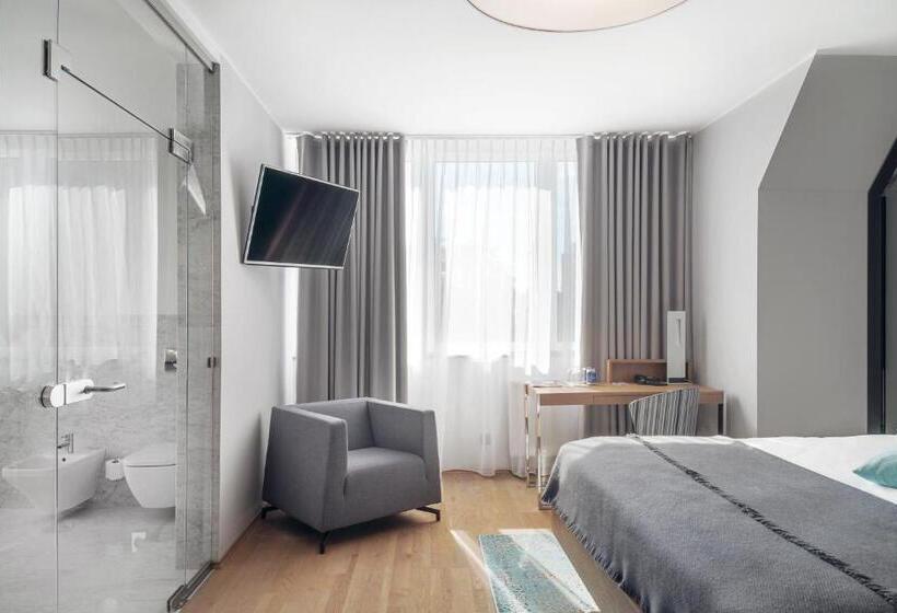 Апартаменты 1 Спальня с Террасой, Almond Business & Spa By Grano Gdańsk