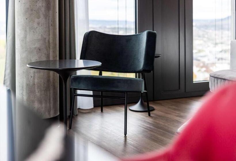 Quarto Premium, Radisson Blu Hotel At Porsche Design Tower Stuttgart