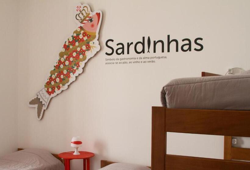 Четырехместный Номер Стандарт с Балконом, Hostel 2300 Thomar