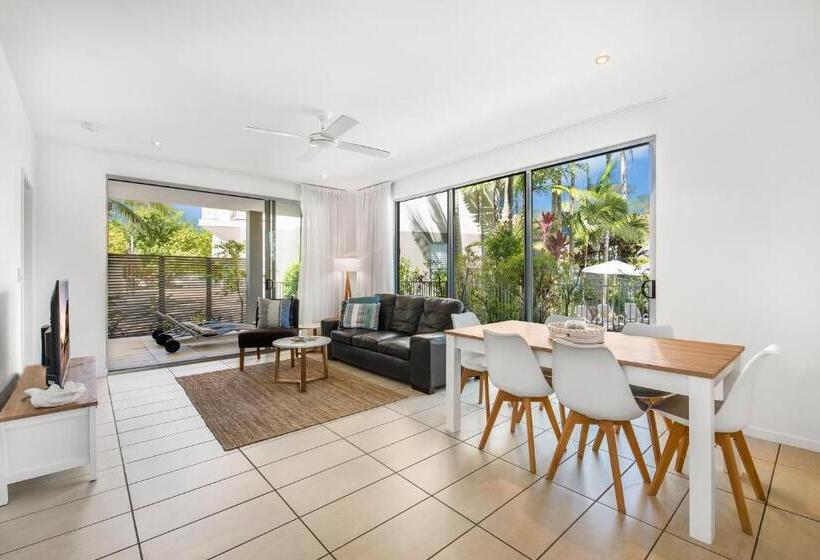 Apartamento 1 Dormitório Vista Piscina, Metzo Noosa Resort