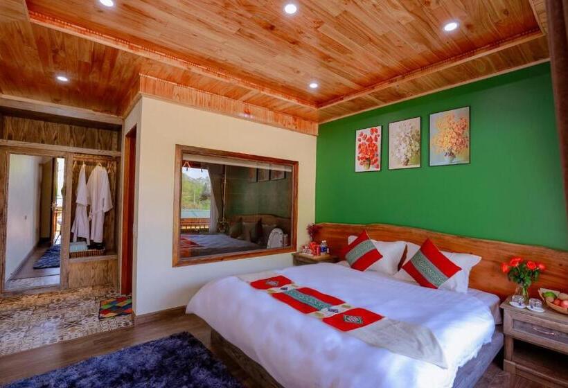 اتاق استاندارد با تراس, Homestay Sapa   Thutran