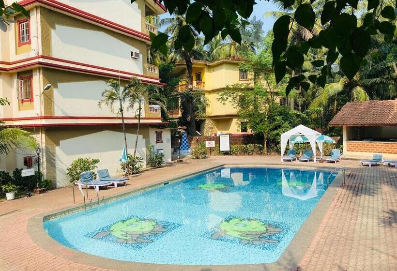 דירה בת חדר שינה 1 עם מרפסת, Holidays Beach Apartments Goa
