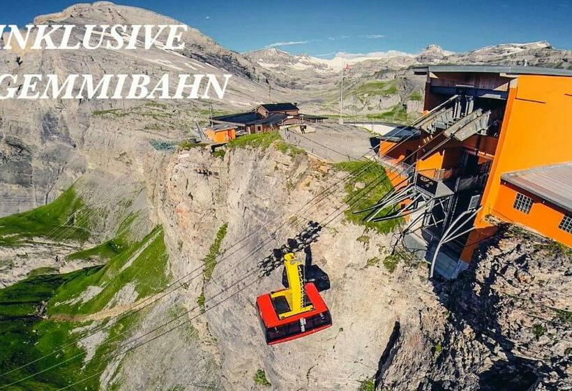 اتاق استاندارد با بالکن, Viktoria Leukerbad Therme
