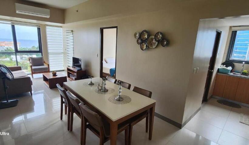 Quarto Familiar Vista Mar, Mactan Newtown Condo By Ejb