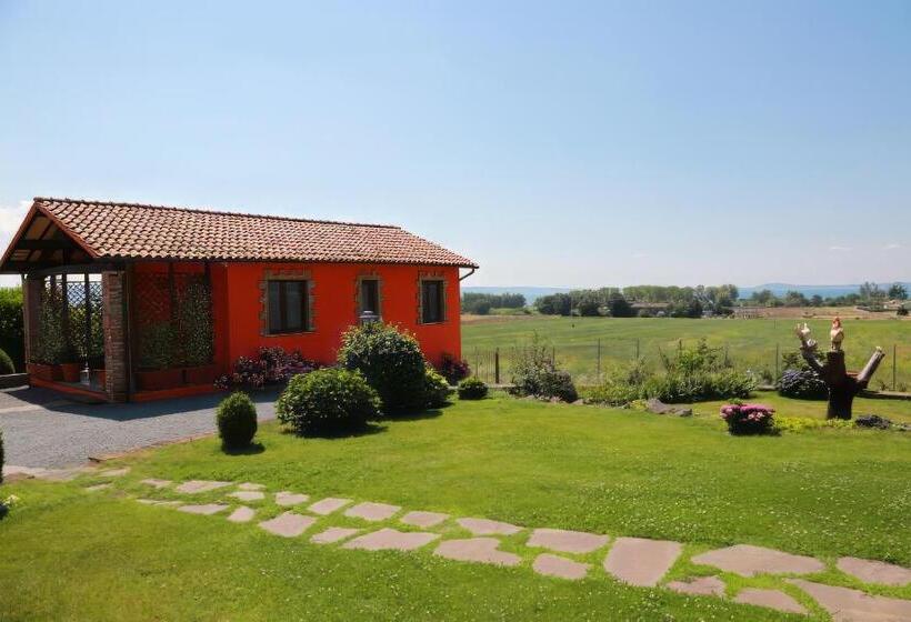 １ベッドルームのデラックスアパートメント, Agriturismo L Elce