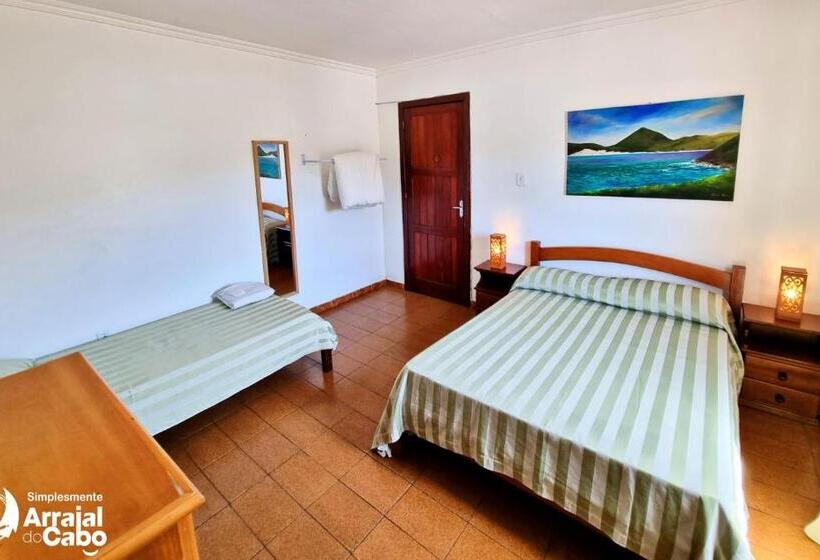 اتاق ساده سه‌ نفره, Pousada My House Arraial Do Cabo