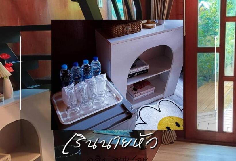 חדר לארבעה סטנדרטי עם נוף לגינה, เรินนายหัว By Koyad Resort