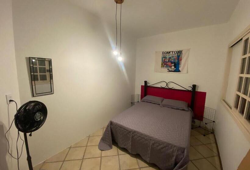 스탠다드 룸 공동 욕실, Neighbor.hub Hostel & Coliving Floripa