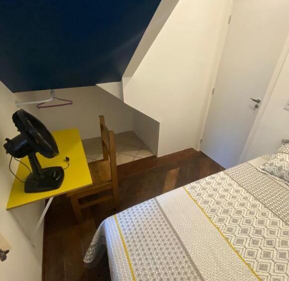 اتاق استاندارد یک تخته با سرویس بهداشتی مشترک, Neighbor.hub Hostel & Coliving Floripa