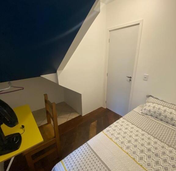 스탠다드 싱글 룸 공동욕실, Neighbor.hub Hostel & Coliving Floripa