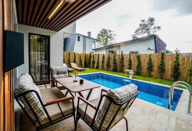 اتاق لوکس چهار تخته, Vital Home Sapanca Isıtmalı Havuzlu Villa&bungalov