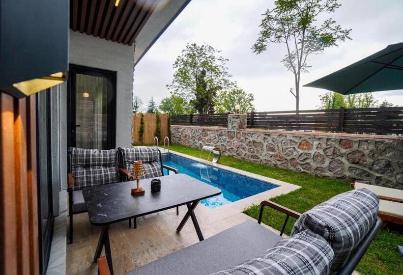 اتاق لوکس چهار تخته, Vital Home Sapanca Isıtmalı Havuzlu Villa&bungalov