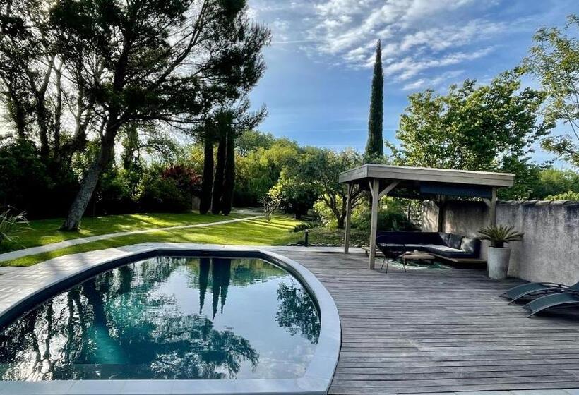 Люкс, B&b Chambre D Hôtes Gai Félibre Avec Piscine Et Jacuzzi