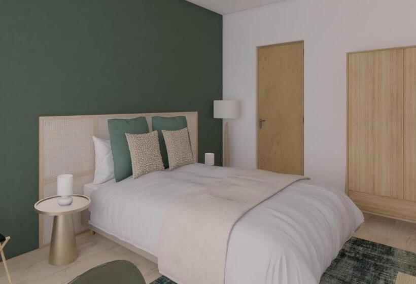 آپارتمان 1 خوابه با تراس, Hôtel A Stretta