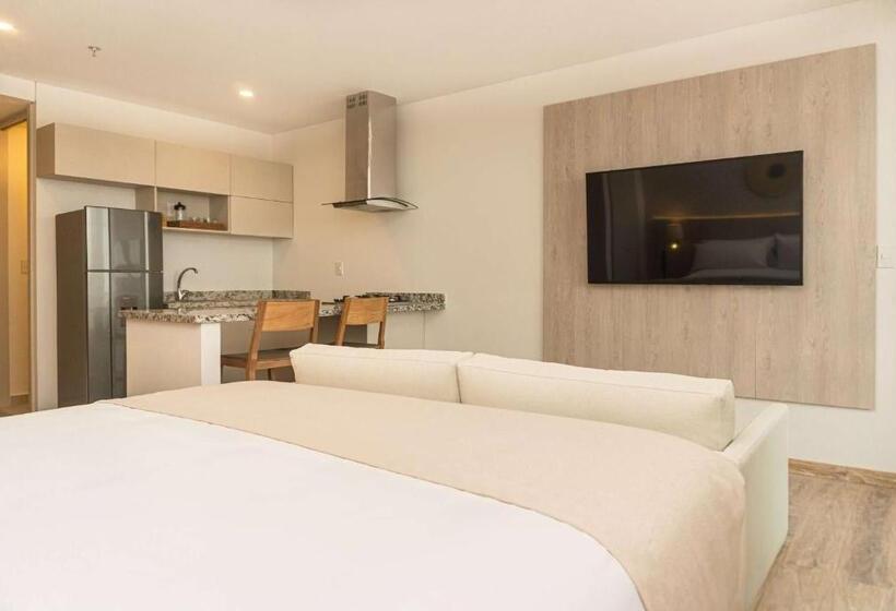 استودیوی استاندارد با چشم‌انداز دریا, Wyndham Santa Marta Aluna Beach