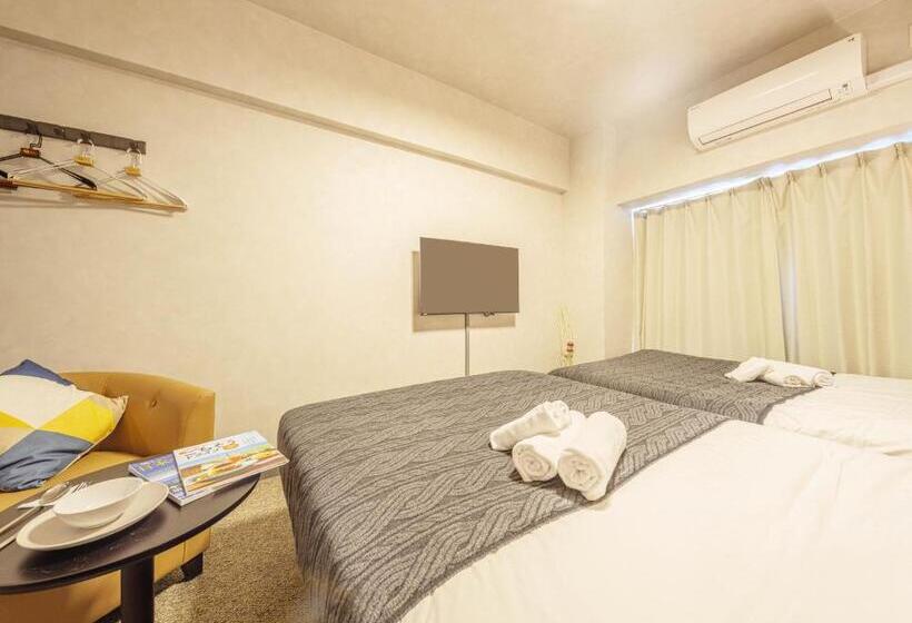 Номер Стандарт Трехместный, Apartment Hotel 11 Shinsaibashi Ii