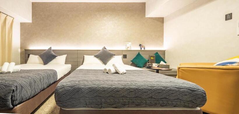 Четырехместный Номер Deluxe, Apartment Hotel 11 Shinsaibashi Ii