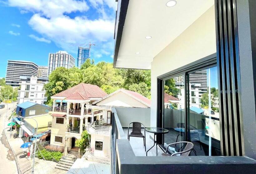 اتاق استاندارد با بالکن, Sky City View Appartements Sihanoukville