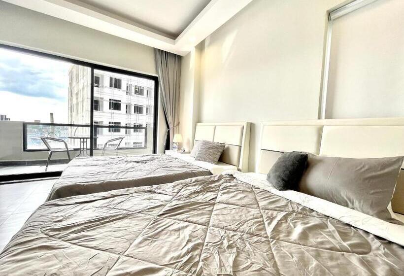 اتاق استاندارد با بالکن, Sky City View Appartements Sihanoukville