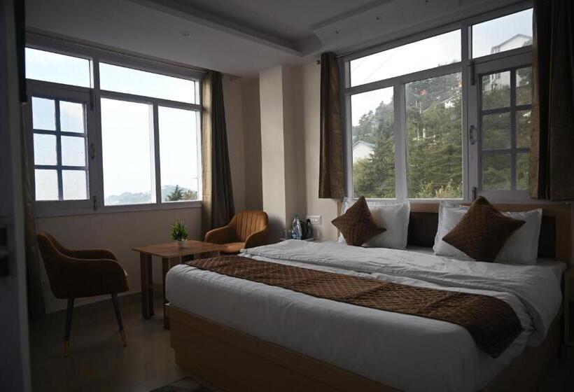 Номер Стандарт Вид на Горы, Pine Ville Shimla