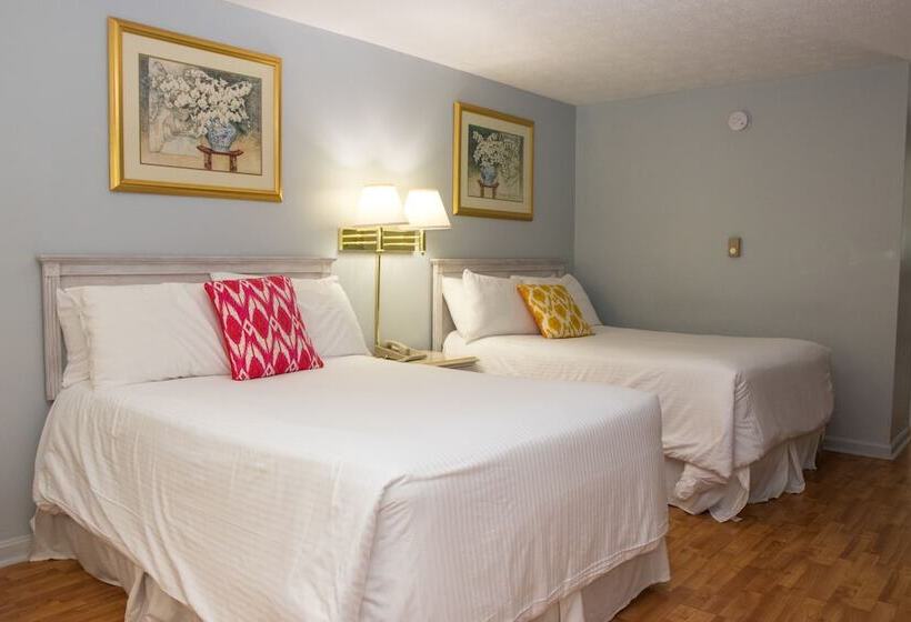 Номер Стандарт 2 Двуспальные Кровати, Sea View Motel