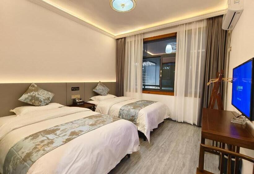 Номер Комфорт, Zhangjiajie Borui Hotel   Tianmen Mountain