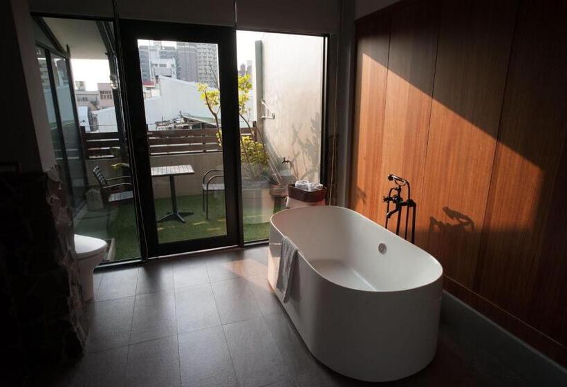 آپارتمان 1 خوابه با تراس, 未艾公寓welove Apartment