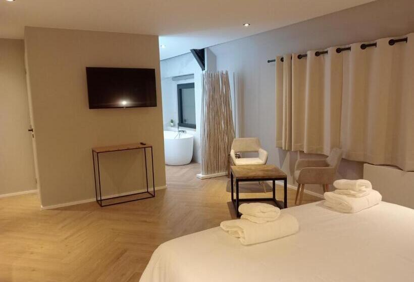 标准间带漩涡浴缸, Dionbulles & Dionlodge Guesthouse, Private Wellness Pool In Option