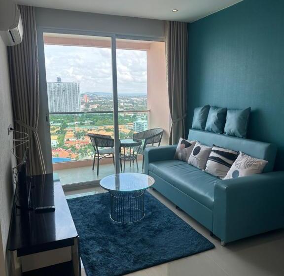 Апартаменты 1 Спальня Вид на Бассейн, Grande Caribbean Condo Resort Pattaya G2008