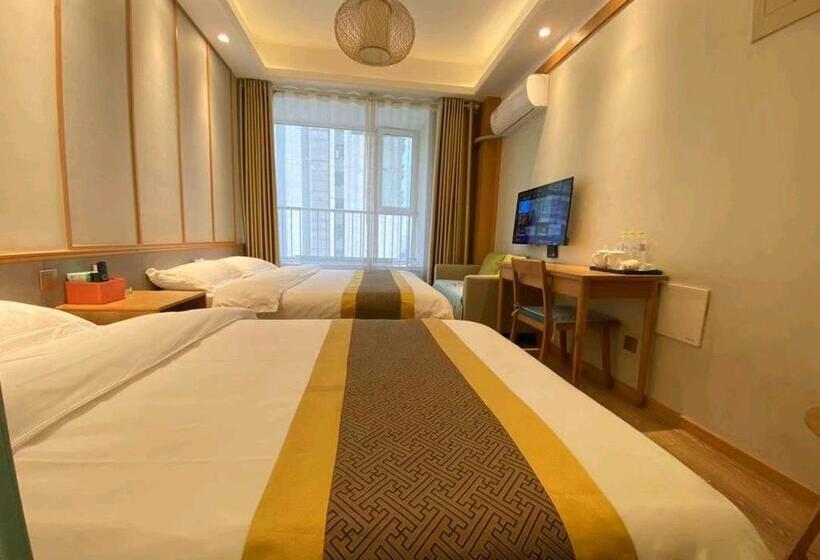 디럭스 패밀리 룸, Qingdao Shuiyunjian Apartment