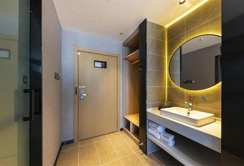 Семейный Номер, Thank Inn Plus Xinyang Gushi Liaocheng Avenue
