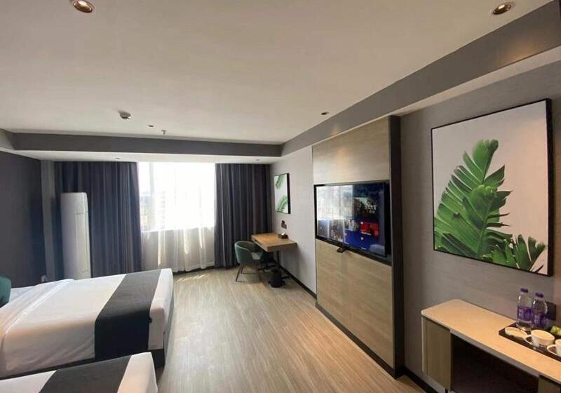 Номер Стандарт, Thank Inn Plus Xinyang Gushi Liaocheng Avenue
