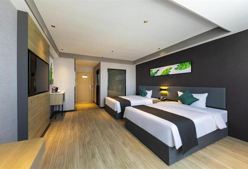Номер Стандарт, Thank Inn Plus Xinyang Gushi Liaocheng Avenue