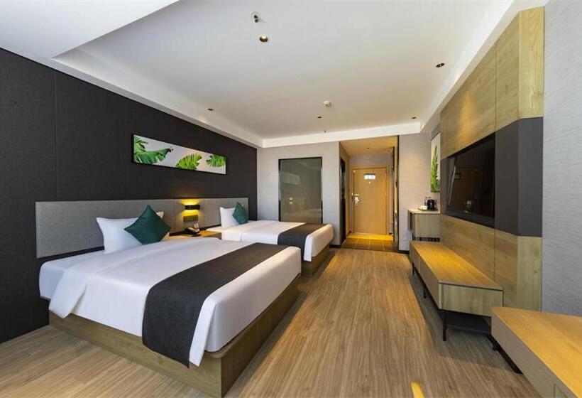 Номер Премиум, Thank Inn Plus Xinyang Gushi Liaocheng Avenue