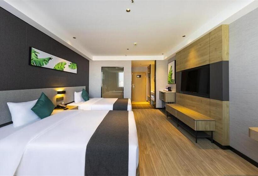 Номер Премиум, Thank Inn Plus Xinyang Gushi Liaocheng Avenue