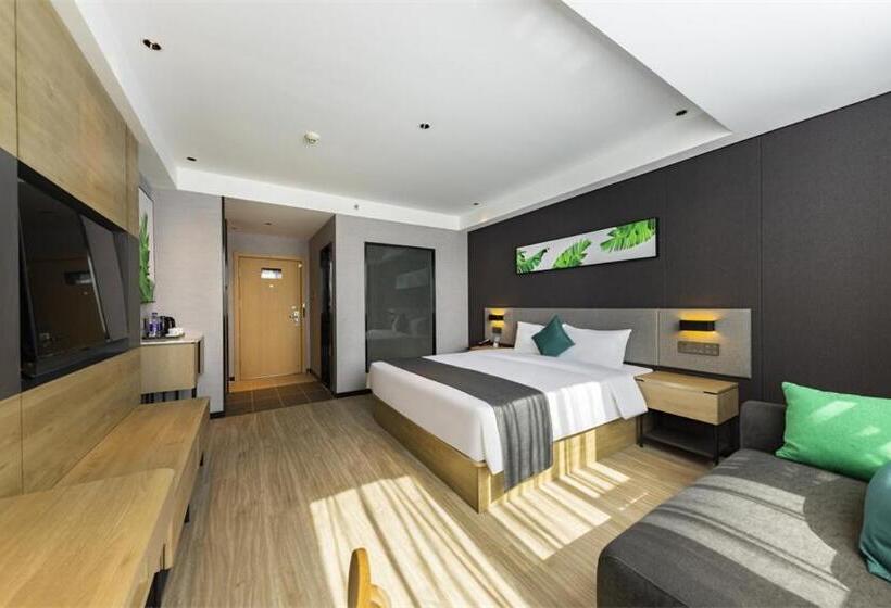 Номер Superior, Thank Inn Plus Xinyang Gushi Liaocheng Avenue