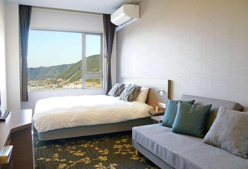 标准间带山景, Aso Canyon Terrace & Lodge