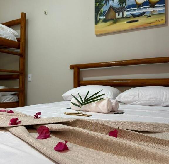 اتاق استاندارد چهار تخته, Imperio Dos Bambus Suites