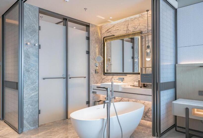 Номер Классика Кровать Кинг, Qingdao Marriott Hotel Jiaozhou